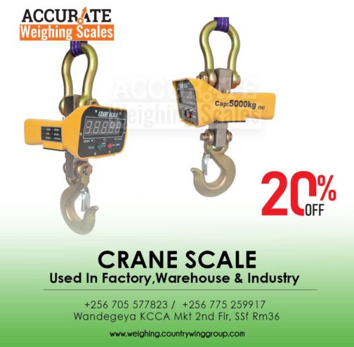 Water proof heavy duty crane weighing scales