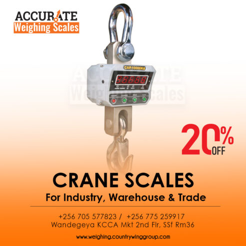 Crane weighing scales with big capacities up to 40tons