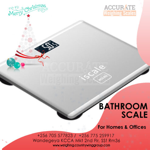 Personal weighing scale for home bathroom use in Uganda