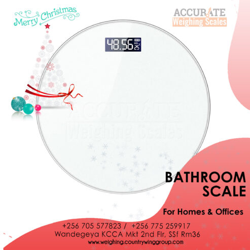 glass digital bathroom weighing scale shop in Kampala