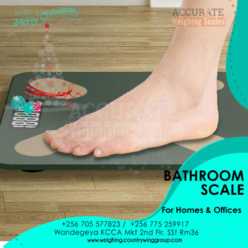 Digital Body Fat Weight Bathroom weighing Scales in Kampala
