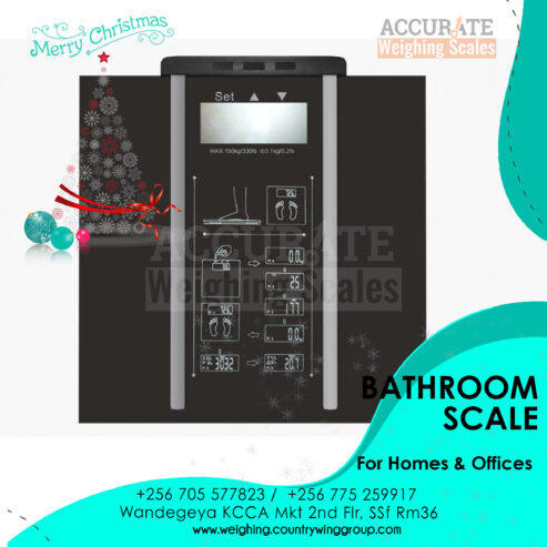 glass digital bathroom weighing scale shop in Kampala