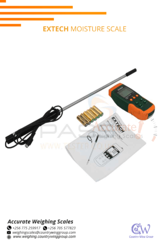 Extech moisture content meter with single pin