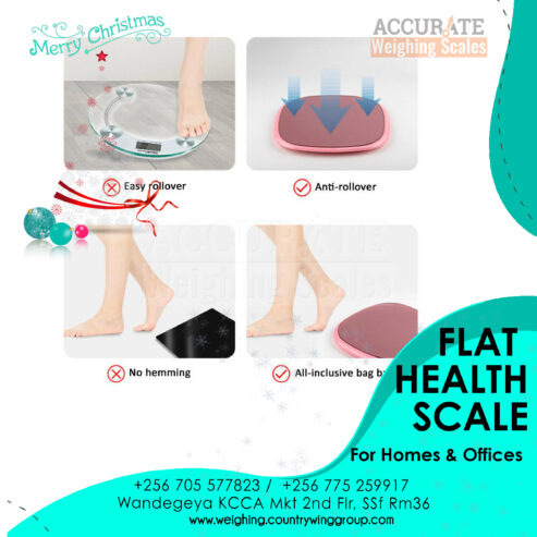 Personal weighing scale for home bathroom use in Uganda