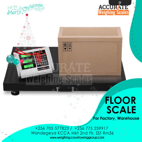 different types and brands of industrial checked floor scale