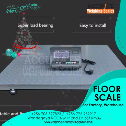 platforms and heavy duty floor scales maximum 500kg