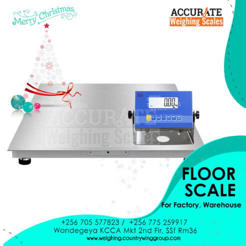 commercial and industrial floor weighing scales in Kampala