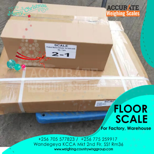 digital industrial floor weighing scales in Kampala