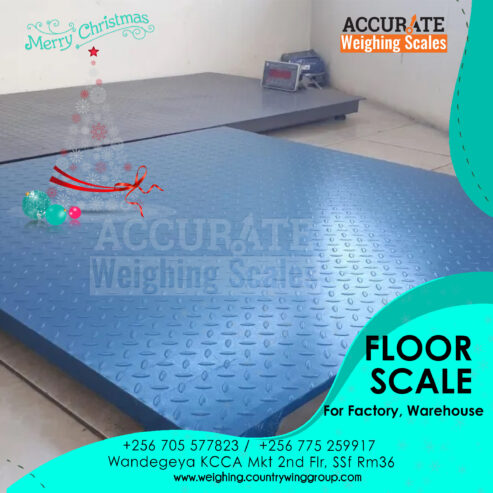 warehouse industrial floor weighing scales in Kampala