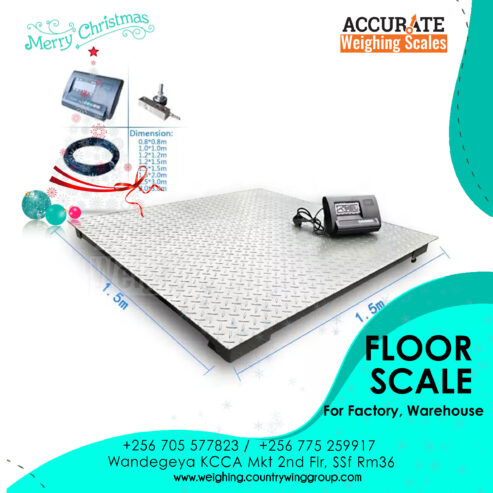 large industrial electronic floor weighing scales in Kampala