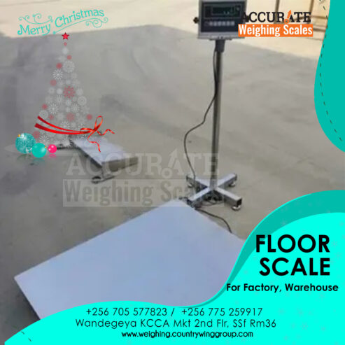 warehouse industrial floor weighing scales in Kampala