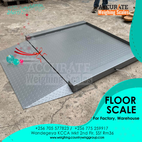 warehouse industrial floor weighing scales in Kampala