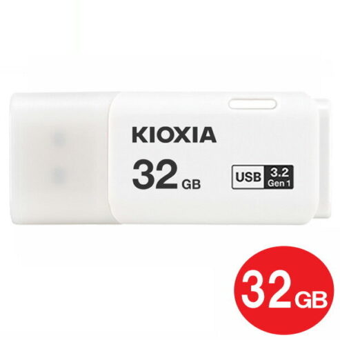 KIOXIA 32GB TransMemory U301 USB Flash Drive.