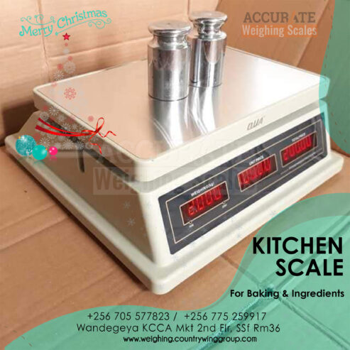 digital Weighing Scales for Bakery & Kitchen Use in Kampala