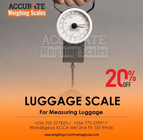 Spring balance Light duty luggage weighing scale in store