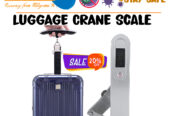 electronic mini crane hanging luggage scales