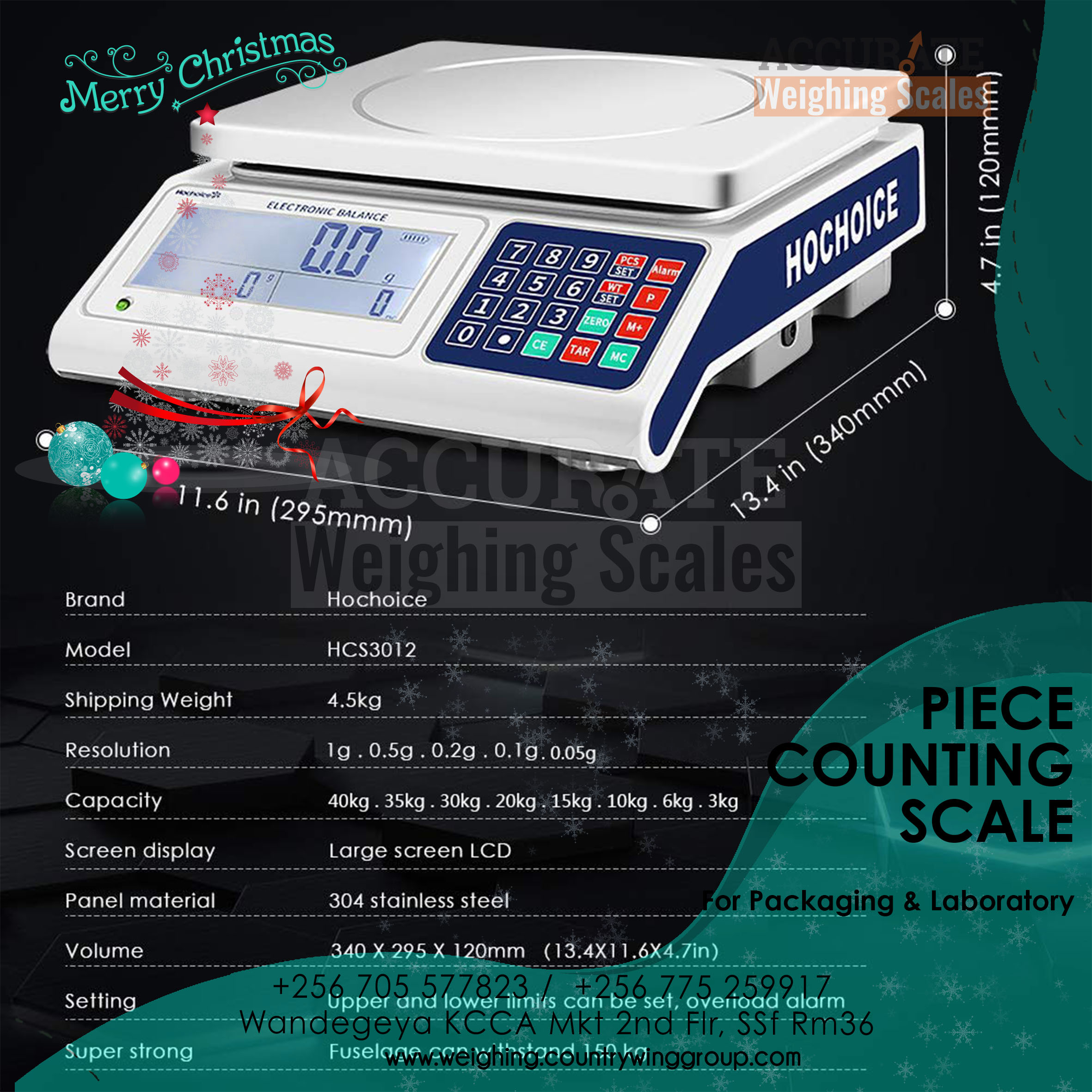 Retail Weighing Scale ACS series digital type in Kampala