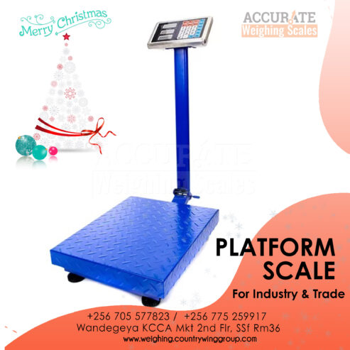 Purchase rechargeable heavy duty platform weighing scales