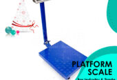 Platform scales designed for heavy duty measurements