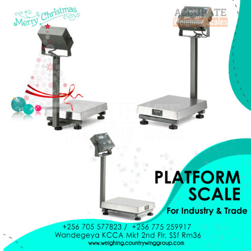 Purchase rechargeable heavy duty platform weighing scales