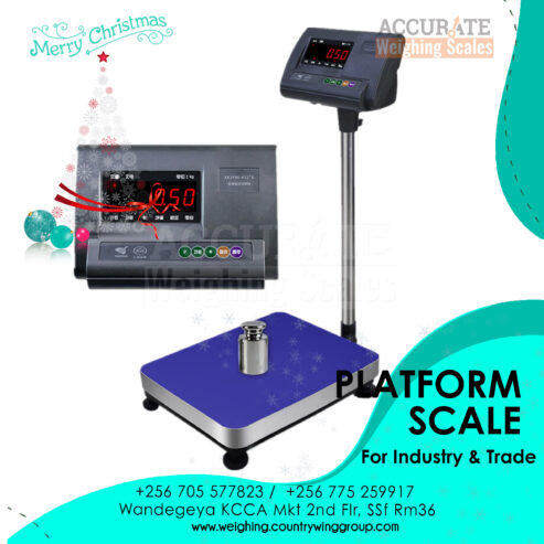 Supplier of heavy-duty platform weighing scales with A12