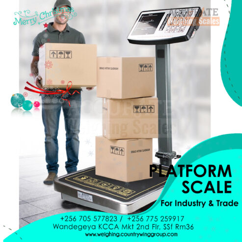 highly stable heavy-duty platform weighing scales