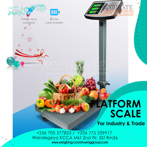 Best platform weighing scales for industrial in Kampala