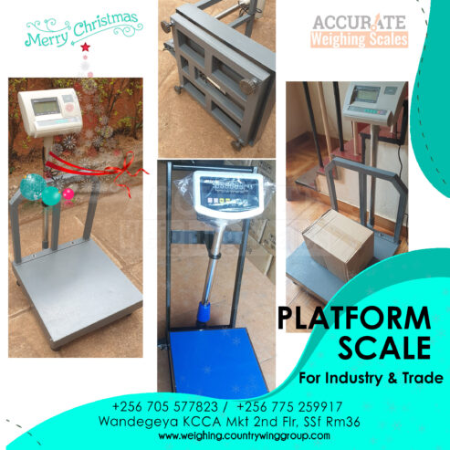 digital heavy-duty platform weighing scales in Kampala