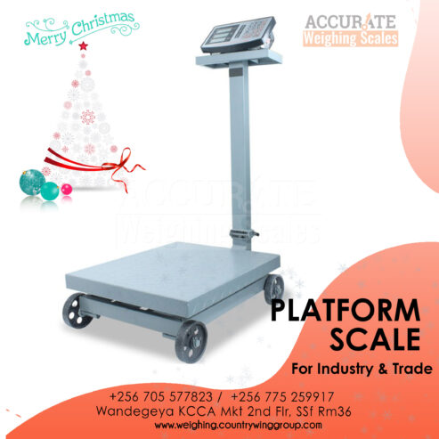 Accurate heavy-duty platform weighing scale Kampala