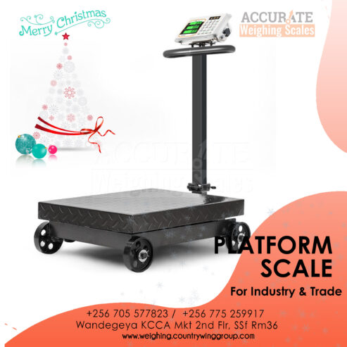 Accurate heavy-duty platform weighing scale Kampala