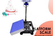 Platform scales designed for heavy duty measurements