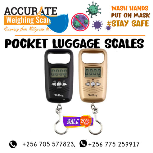 for luggage weighing scale with rechargeable batteries