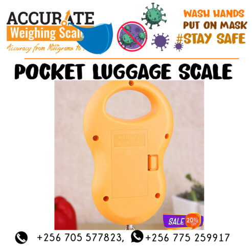 for luggage weighing scale with rechargeable batteries