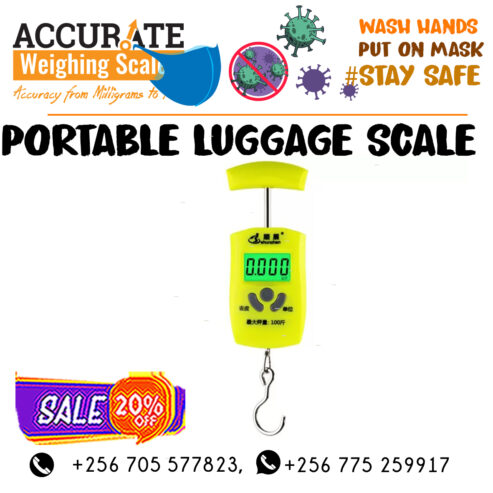 ability and readability of luggage weighing scales jinja