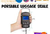 Get luggage weighing scale with stamp on it by UNBS