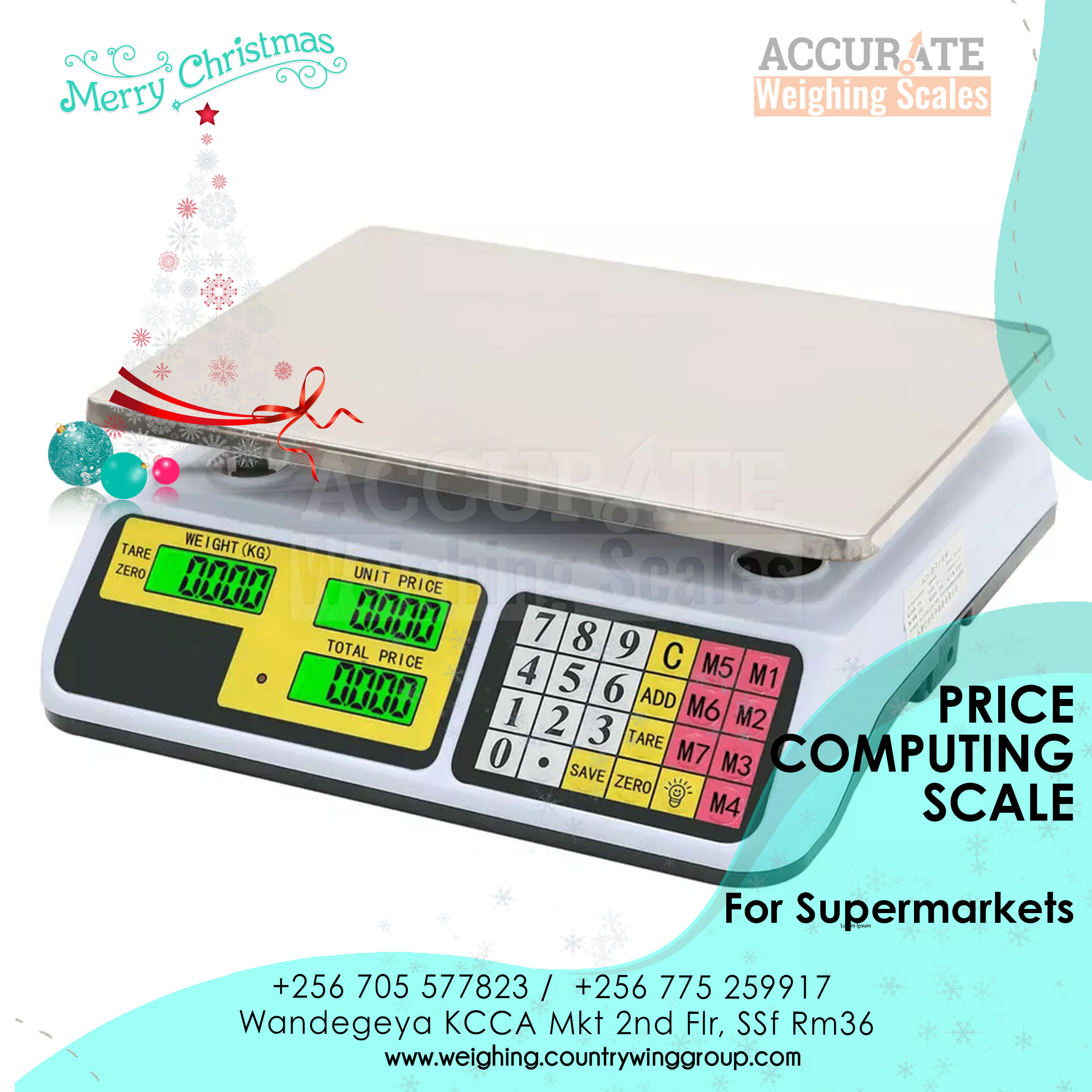 Price Scale Digital Electronic retail Machine in Kampala