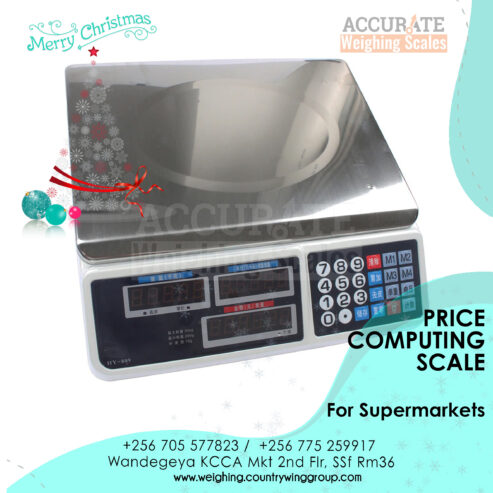 30kg commercial price weighing balance scale in Kampala