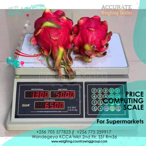 digital commercial food pricing weight scale in Kampala