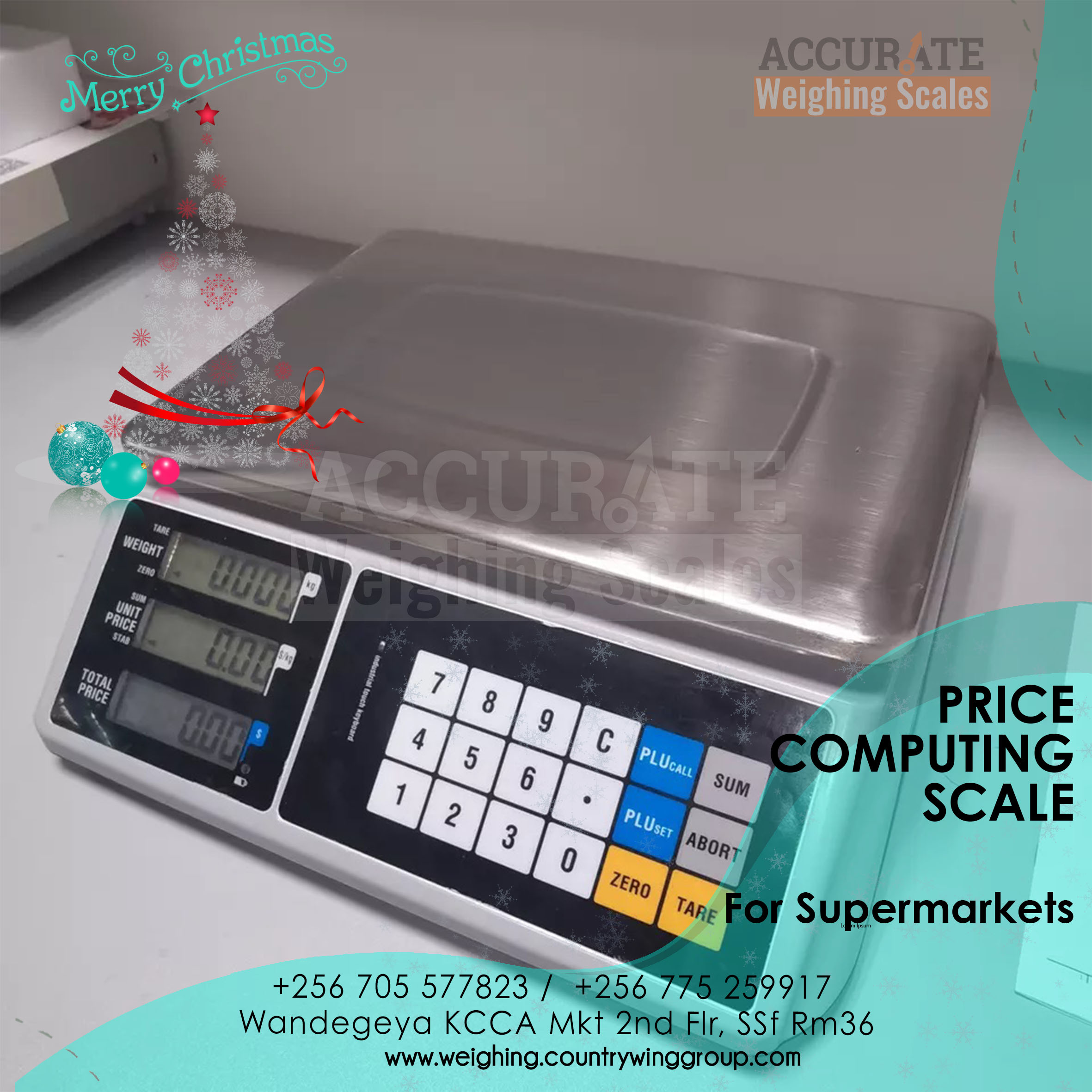 digital commercial food pricing weight scale in Kampala