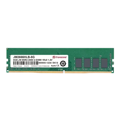 Transcend JetRam 8GB DDR4 2666 U-DIMM Desktop RAM