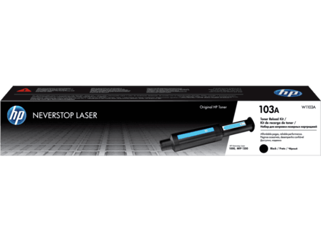 HP 103A Black Original Neverstop Laser Toner Reload Kit