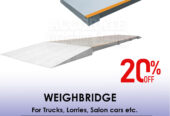 Cardinal weighbridge kind from a certified company