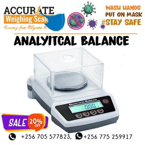 analytical precision laboratory balance with touch screen