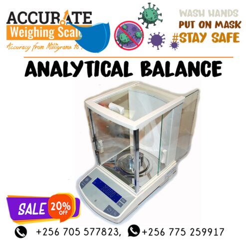 high precision analytical balance of up to 0.001g