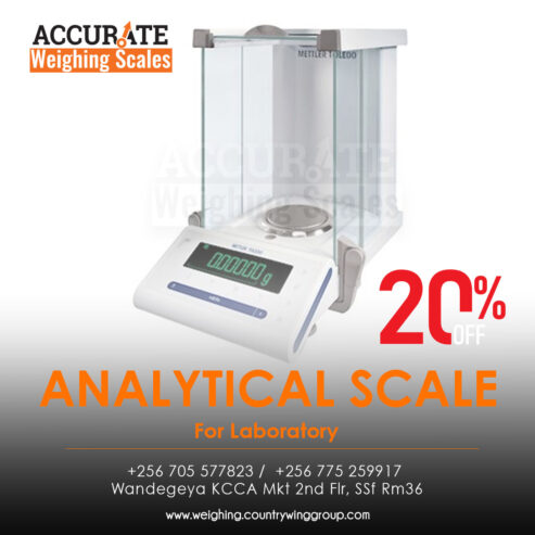 analytical precision laboratory balance with touch screen