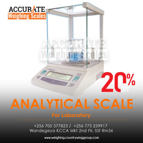 Analytical balance with optional USB interface