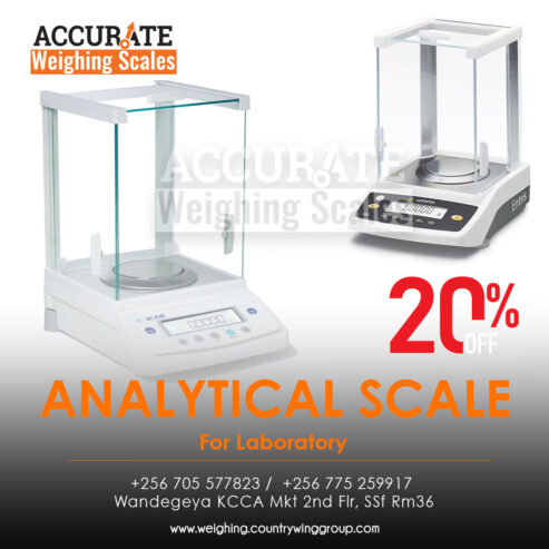 Analytical balance with optional USB interface