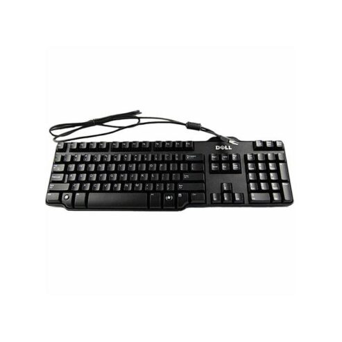 Dell USB 104-Key Wired Keyboard – Black