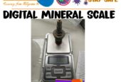 digital mineral scale with back lit in the display that can