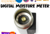 Grain moisture meter with temperature and humidity